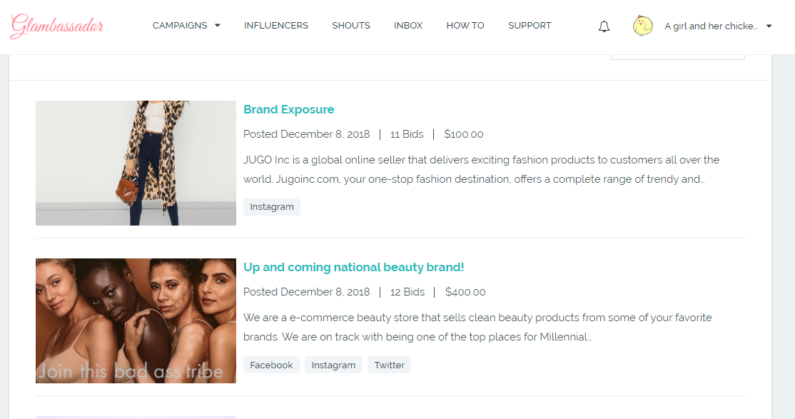 Top Free Product Testing Websites for Influencers In 2019 - GirlChickBetty