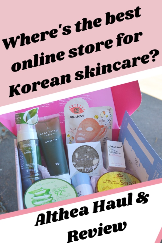 Althea Korean Skincare Review & Haul