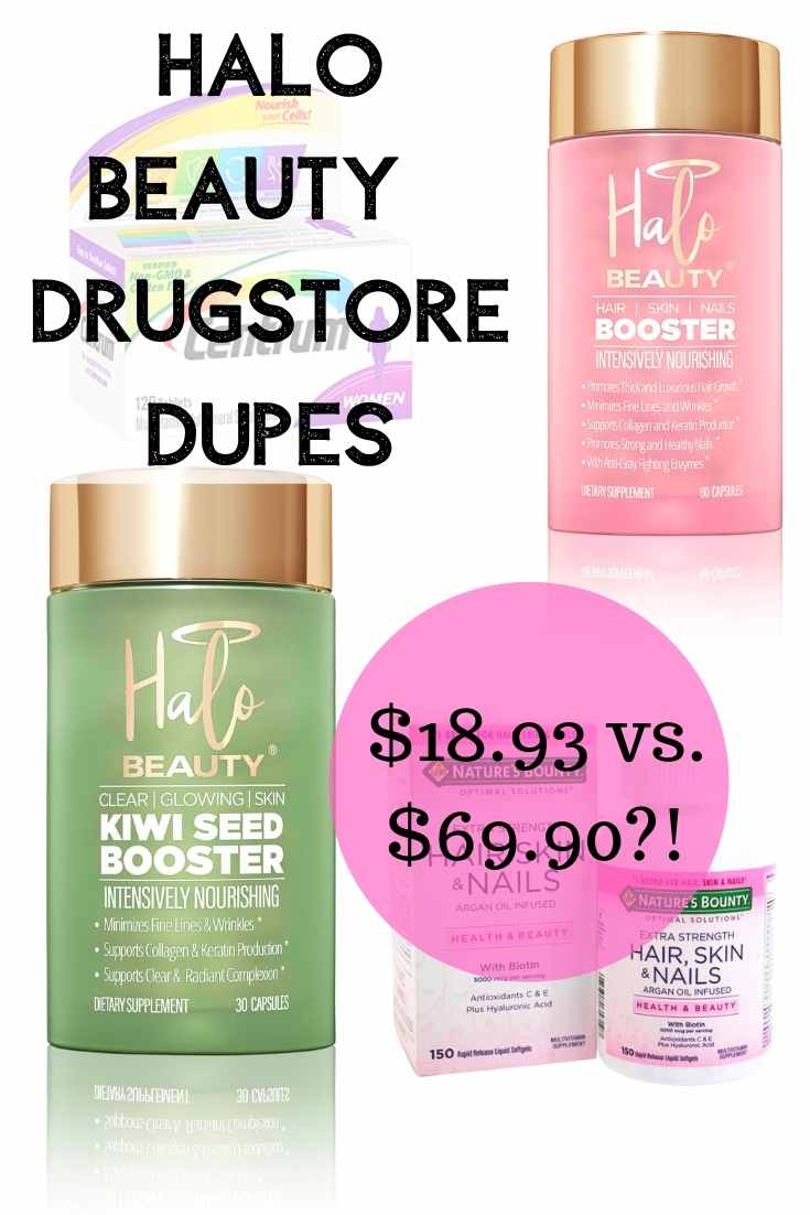Halo Beauty Dupe: Alternatives for Kiwi + Hair, Skin, Nails Booster