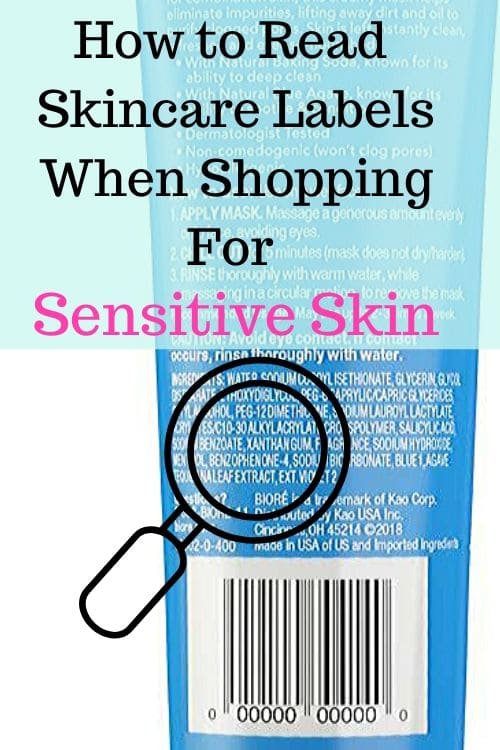 How to Read a Skincare Label when Shopping for Sensitive Skin