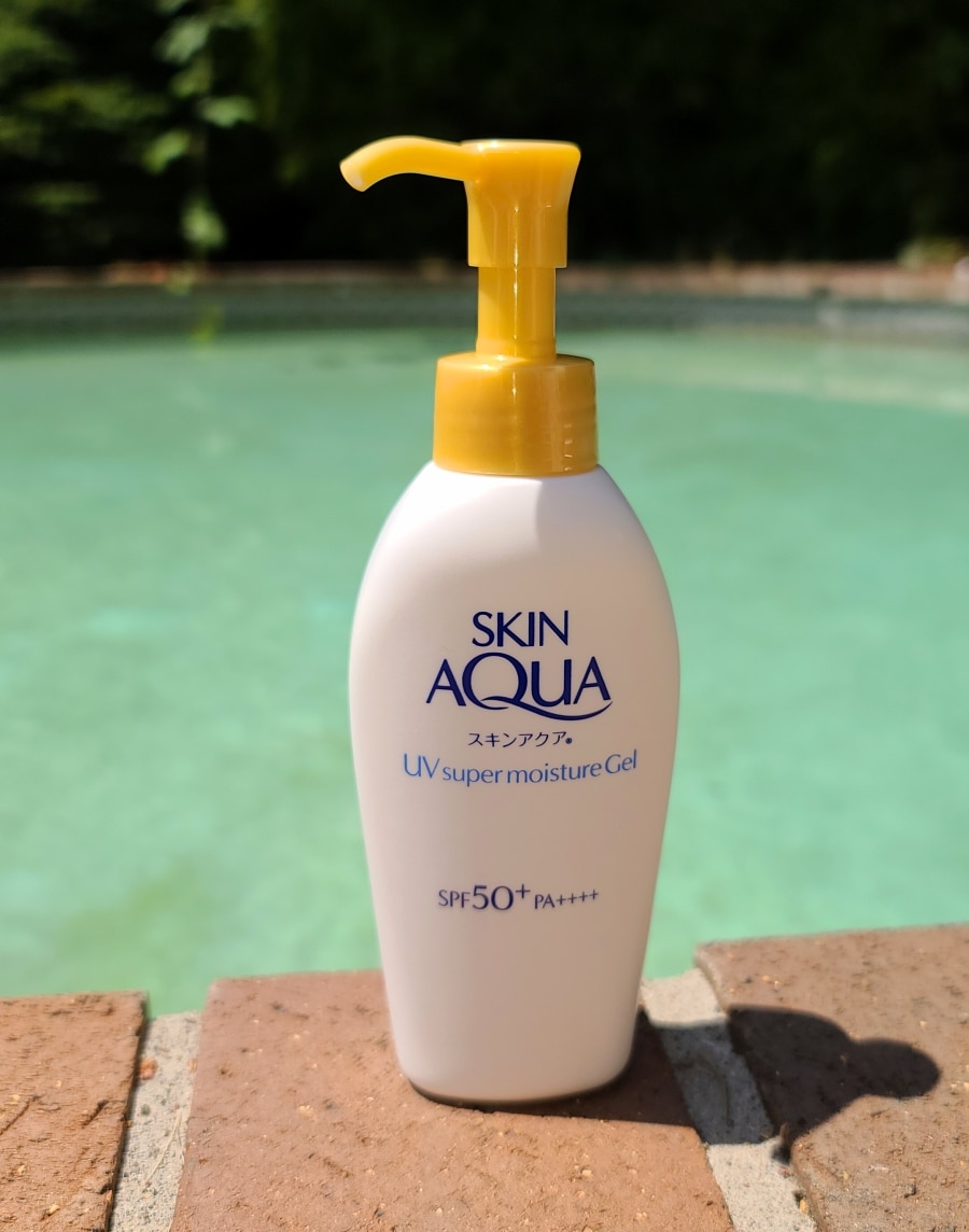 Rohto Skin Aqua UV Super Moisture Gel Budget-Friendly Sunscreens for Acne-Prone Skin Review