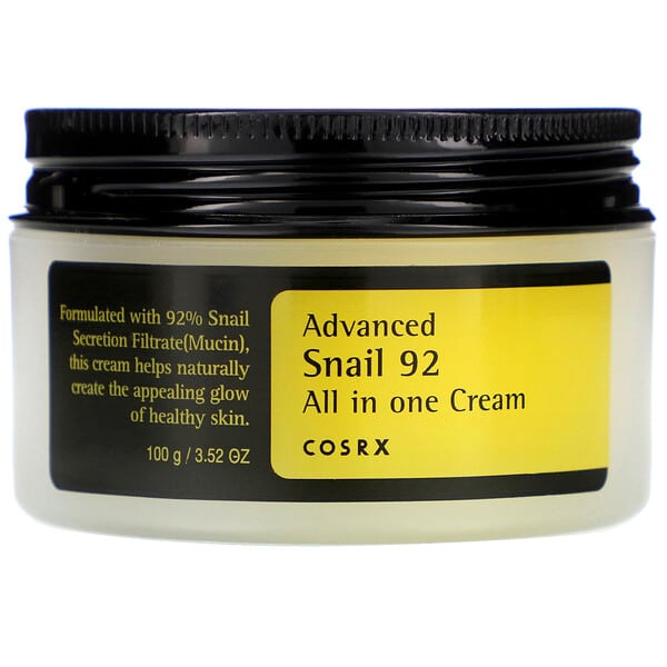 Glycerin Free Moisturizer Cosrx, Advanced Snail 92, All in One Cream
