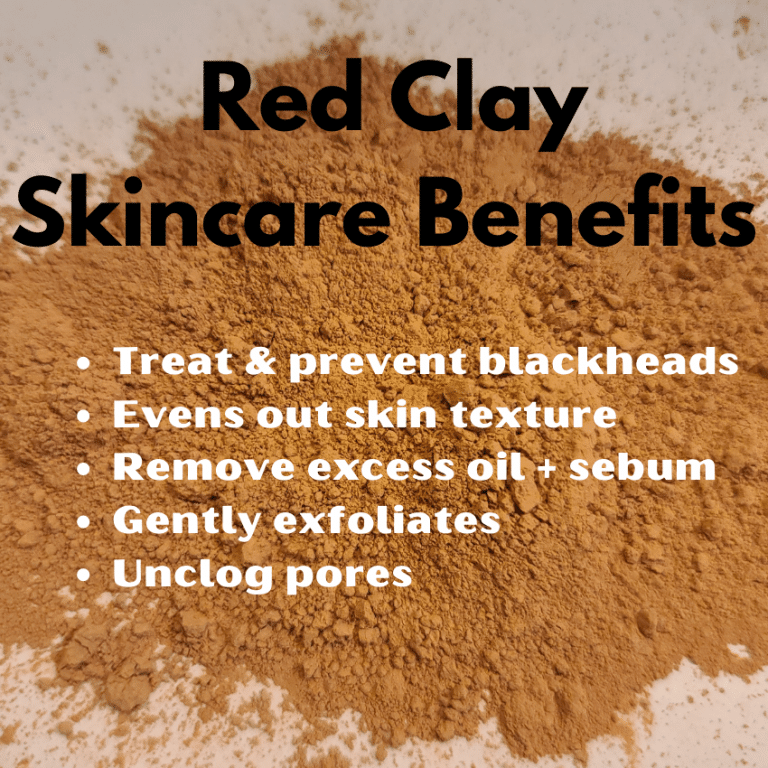 Red Clay Powder Benefits in Skincare Recipes - GirlChickBetty