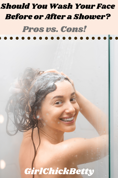 Should You Wash Your Face Before or After a Shower?