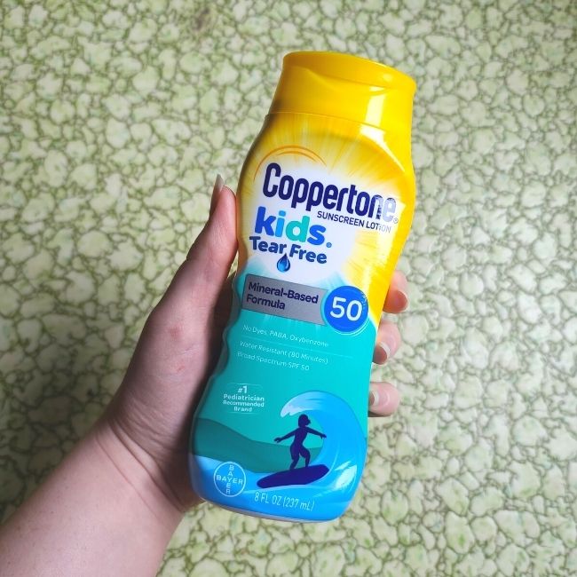 Coppertone Kids Sunscreen SPF 50 Tear Free Lotion, 8 fl oz Review